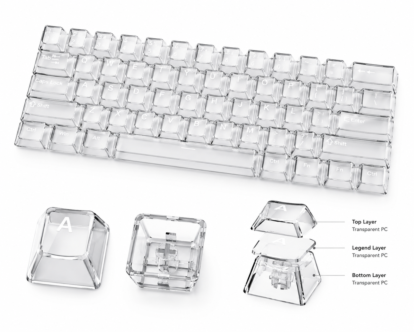 Doubleshot Keycaps